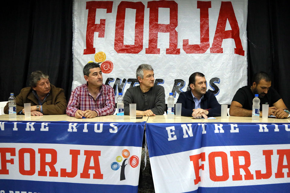 Forja lanzó su espacio en Paraná y apoyó a Bordet