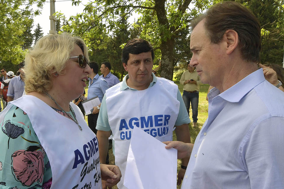 Bordet recibió petitorio de AGMER y marcó coincidencias