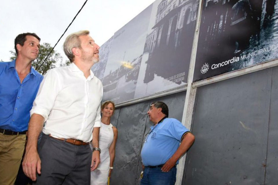 Frigerio y Cresto recordaron las inundaciones de 2015