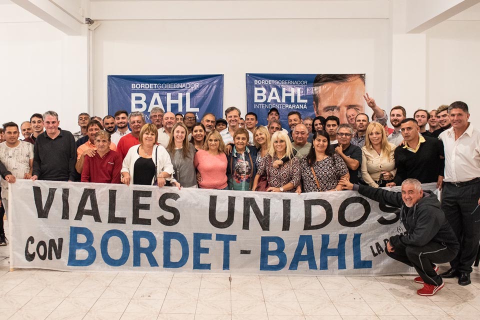 Viales también se encolumnaron con Bahl