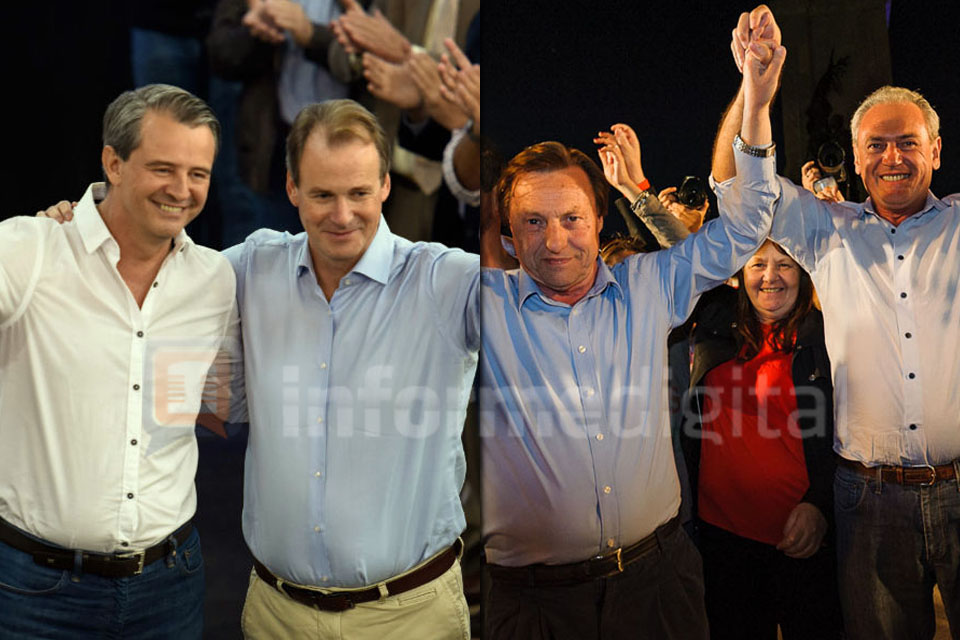 Bordet cerrará con Bahl y Benedetti con Varisco en Paraná