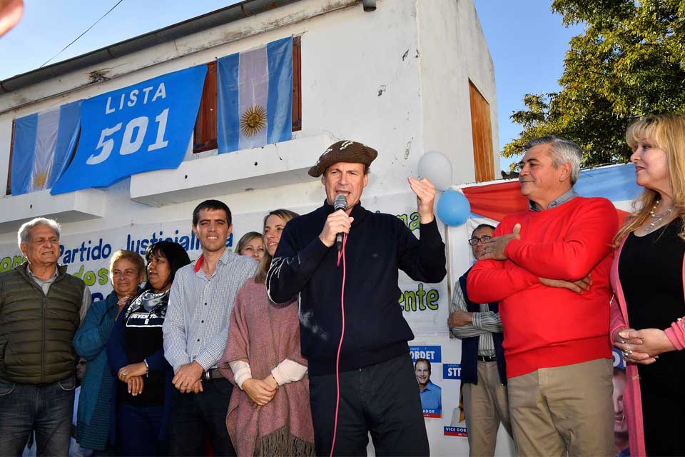 Bordet de campaña en el único departamento que perdió