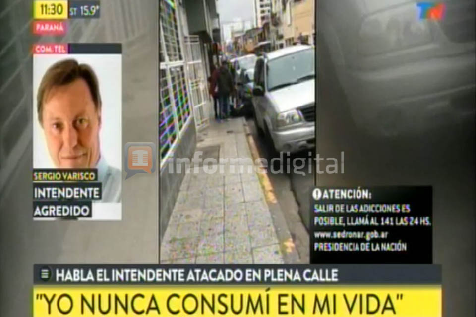 Varisco habló en TN de la golpiza y se defendió de las acusaciones