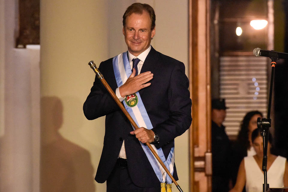 Video: el discurso de Bordet y la jura de ministros