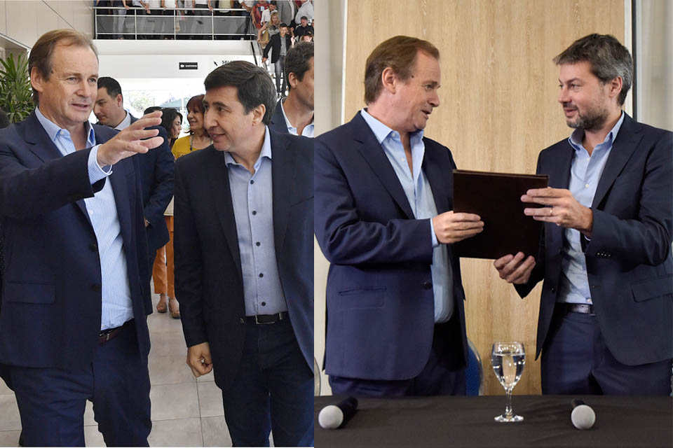 Los lanzamientos de Bordet con ministros de Alberto en Entre Ríos