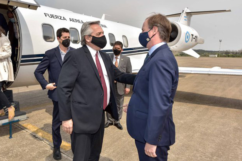 Bordet confirmó la visita del presidente a Entre Ríos