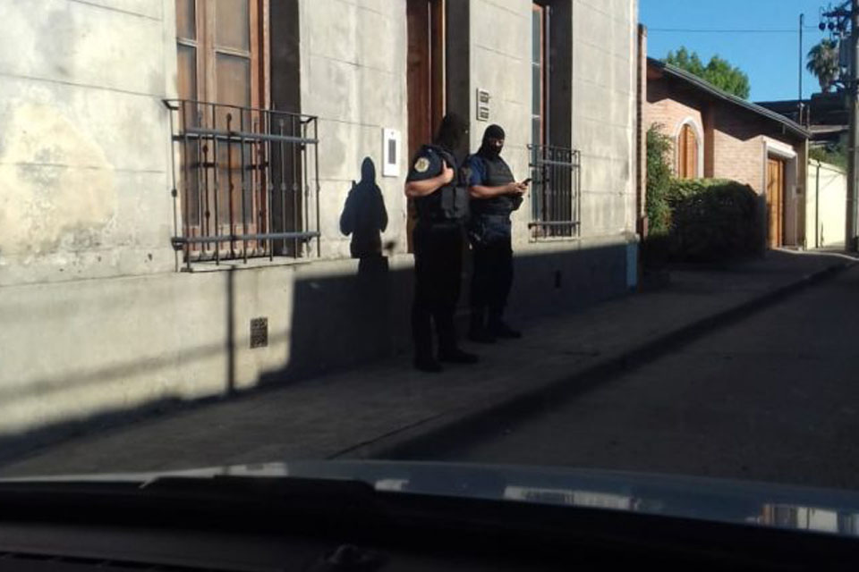 Allanaron el estudio de un abogado y un conjuez en Nogoyá