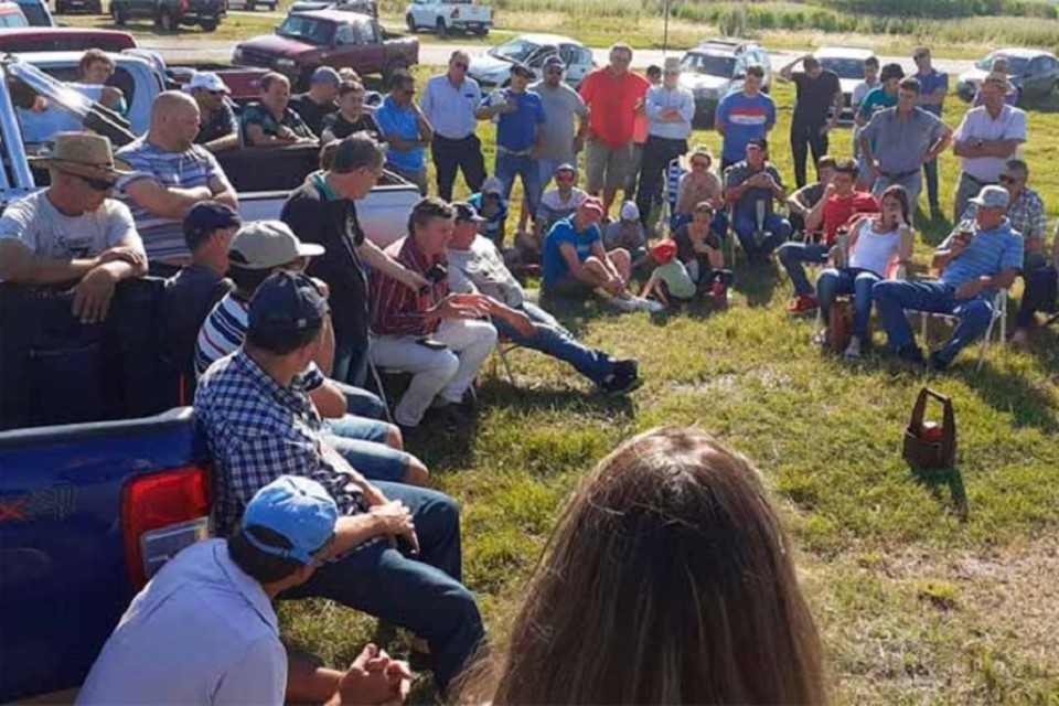 La movilización contra el cepo al maíz es en Crespo