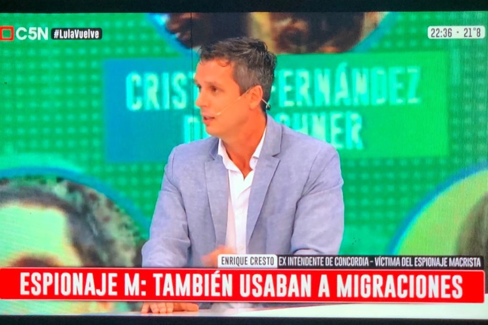 Revelan lista de entrerrianos espiados por el macrismo