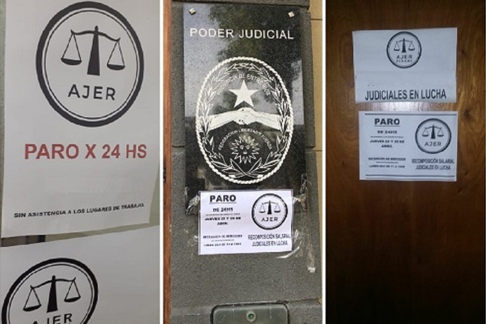 Vuelven al paro por la ley de enganche