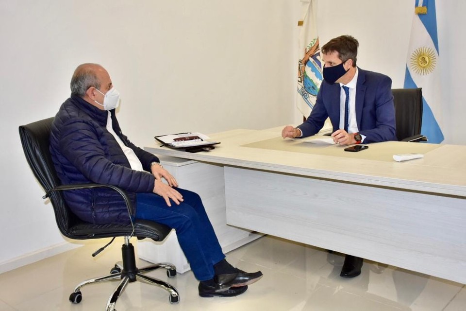 Cresto y Rossi repasaron agenda de obras