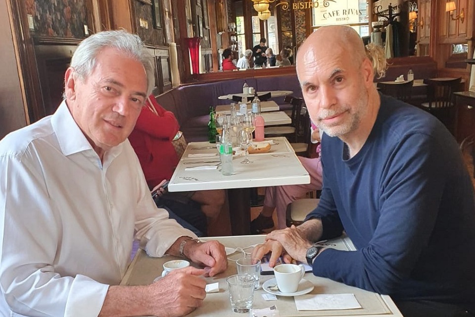 Benedetti con Larreta apuntan al 2023