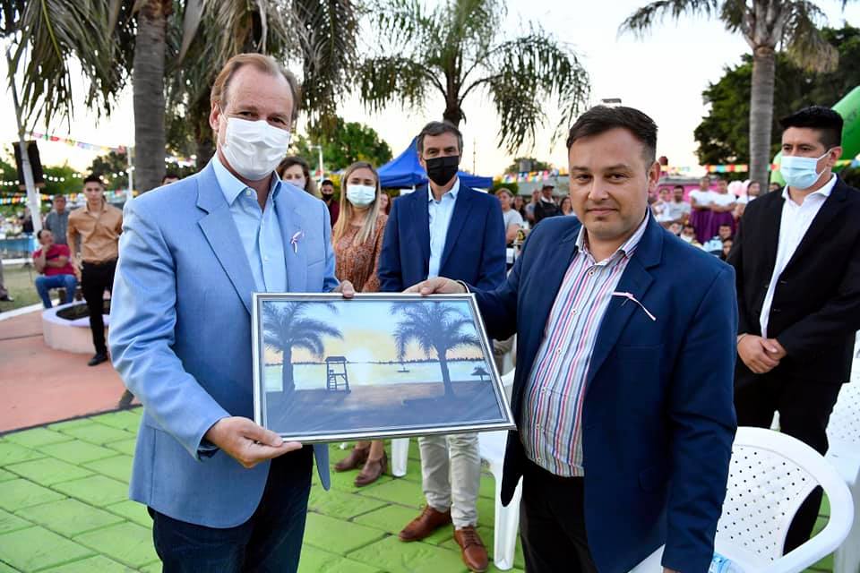 Bordet acompañó los festejos por el 88º aniversario