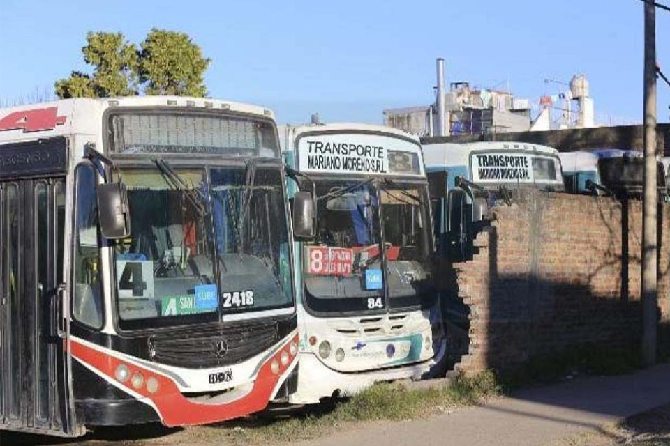 Sin colectivos toda la semana en el interior