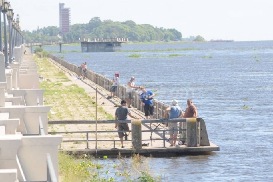 Importante crecida del río Paraná