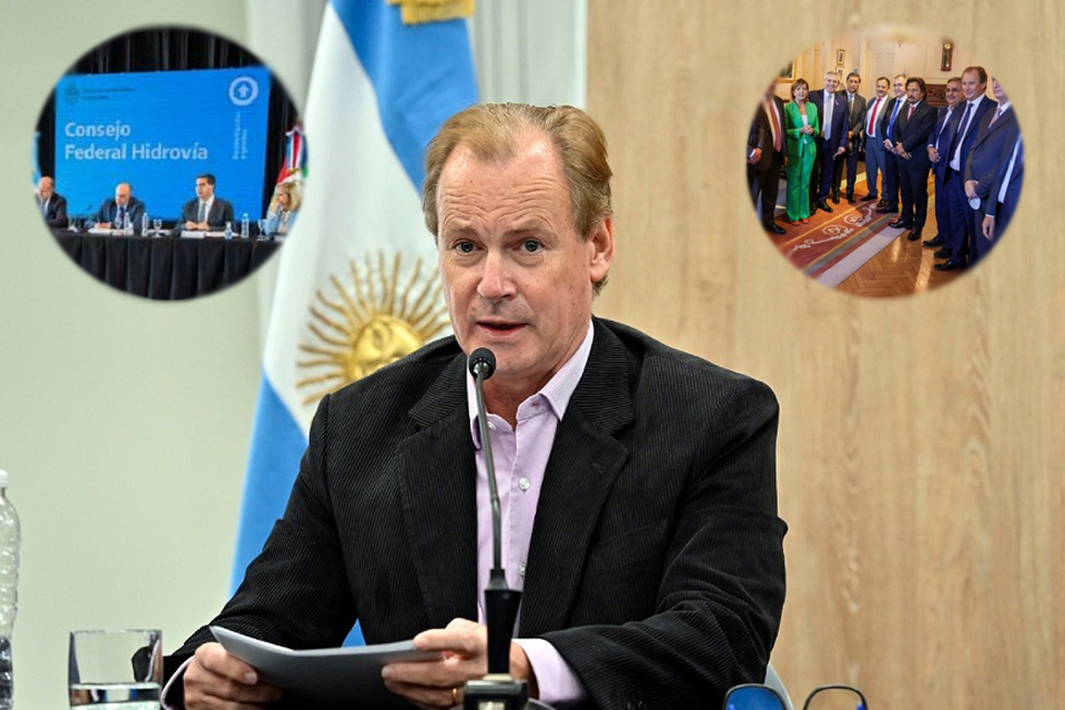 Bordet va a Chaco por la Hidrovía y por La Liga