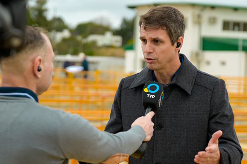 La TV Pública destacó la construcción de la Planta de Agua de Concordia