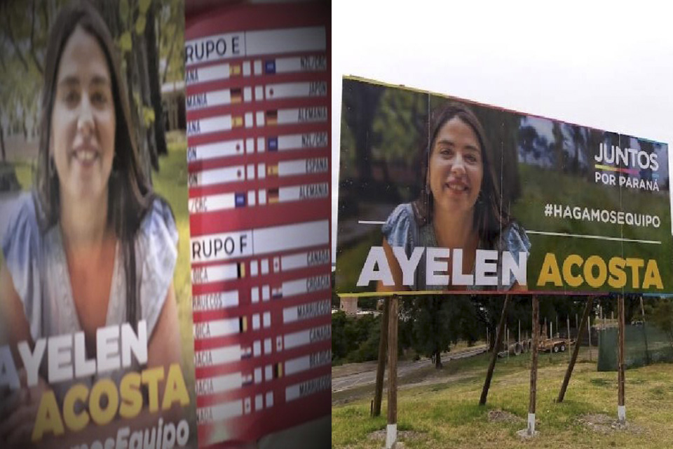 La campaña de Acosta: del cartel ilegal al fixture del mundial