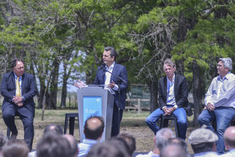 El gesto de Massa y Bahillo para el sector