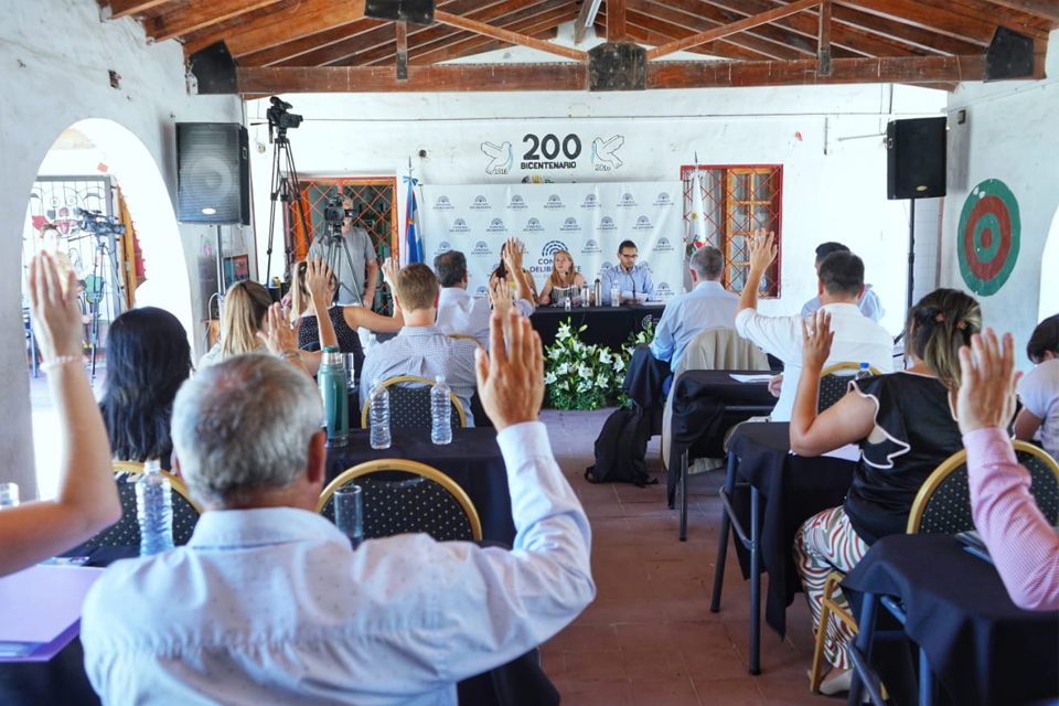 Bahl agradeció al Concejo la aprobación de su proyecto