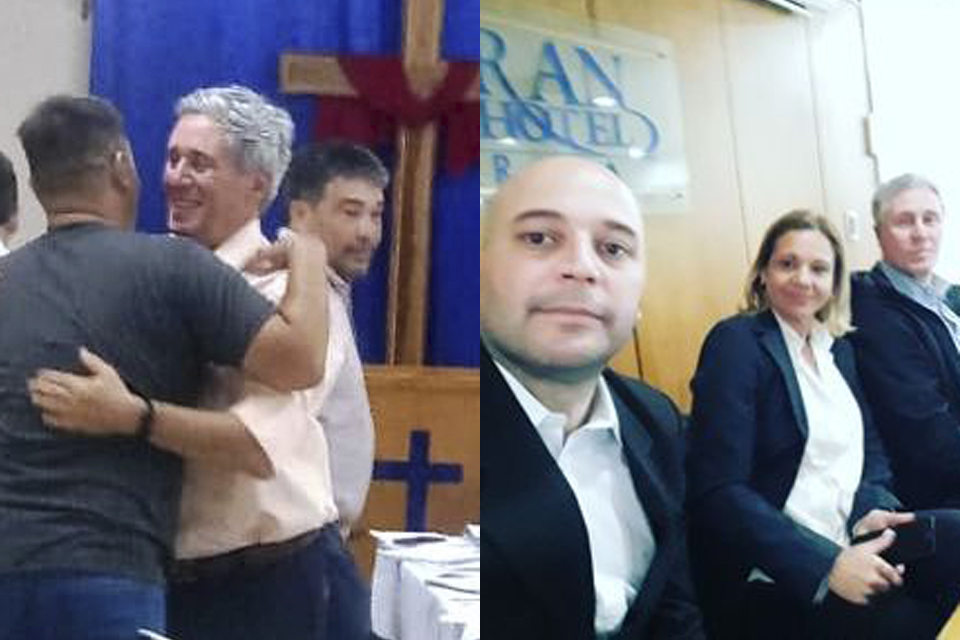 Etchevehere con evangélicos y en busca de pegarse a Milei