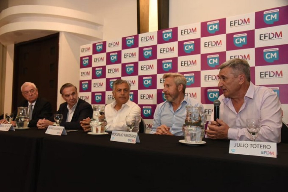 Frigerio ahora con Pichetto junto a radicales