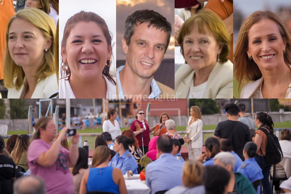 Cresto, Osuna, Ramos y Zoff compartieron distinción a mujeres en Paraná