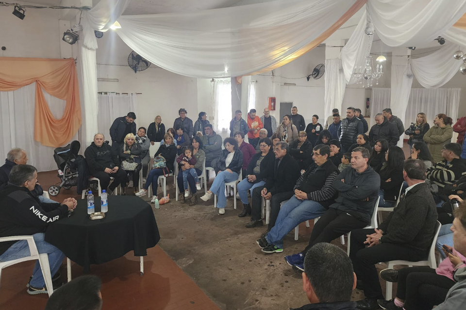 Cáceres confirmó su respaldo a Romero