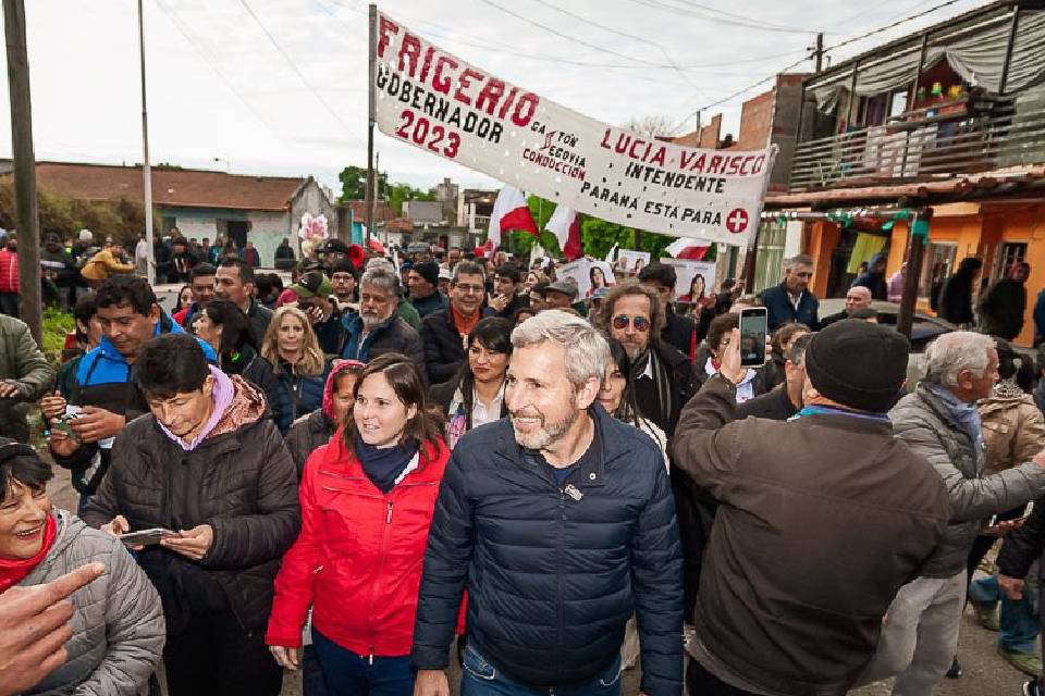 Frigerio y Lucía Varisco juntos por primera vez