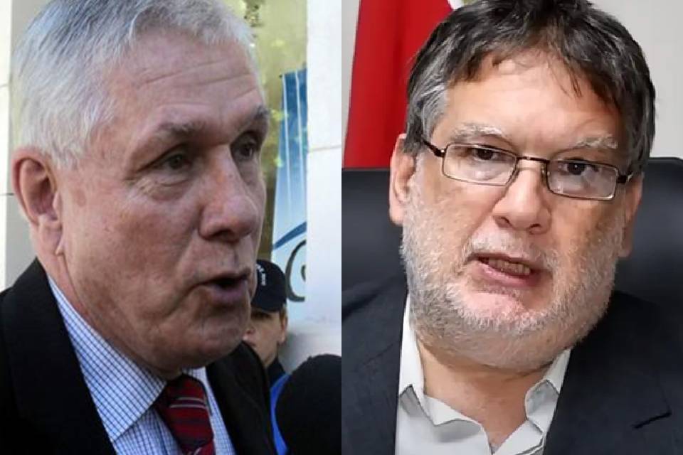 Cresto padre volvió a sacudirle al viceintendente de su hijo