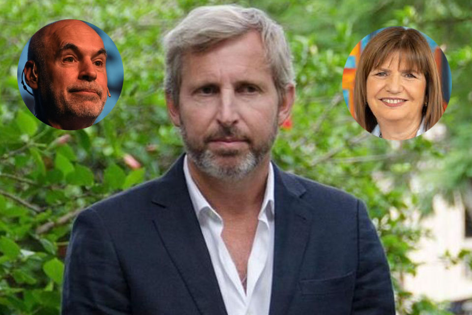 Frigerio apela a la unidad nacional pero no habla de la provincia