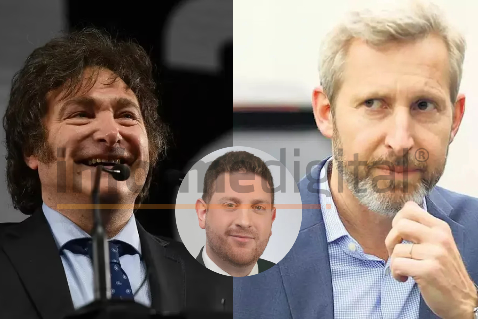 A Frigerio no le preguntó si se sumaría a Milei