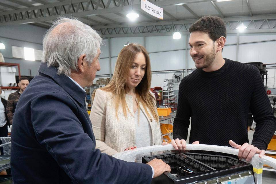 Vidal volvió a Paraná para respaldar a Gainza