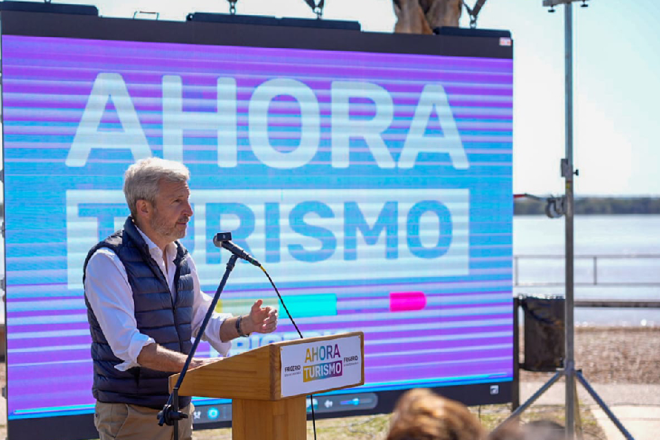 Frigerio pone al turismo como uno de sus ejes de campaña