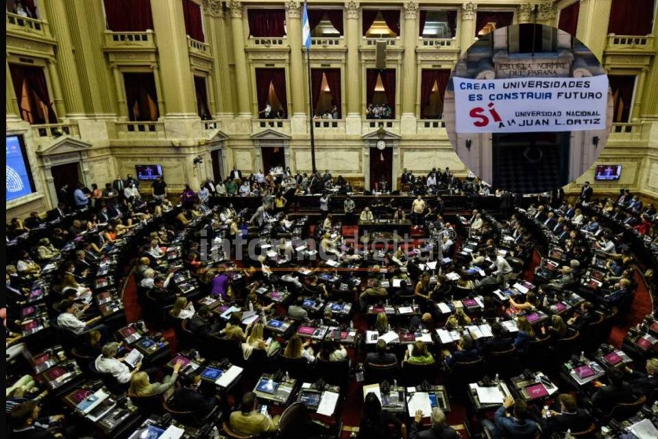 Diputados: División entrerriana por la Universidad Nacional Juanele Ortiz