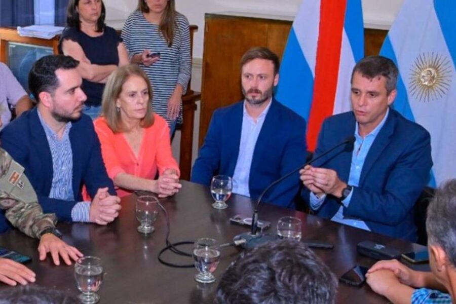 Cresto y Azcué muestran buena relación