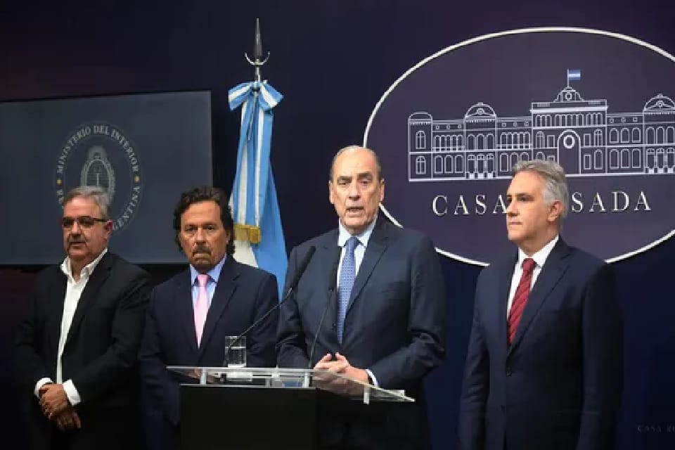 (Mención a Frigerio) Javier Milei encabezó su primera reunión con los 24 gobernadores