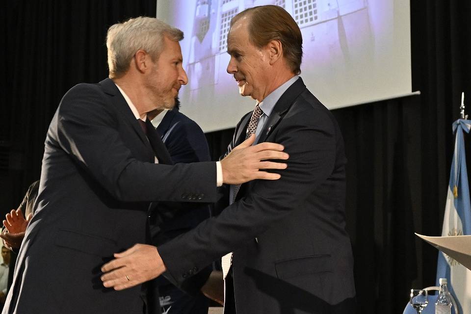 Bordet deseó éxitos a Frigerio en su proclamación