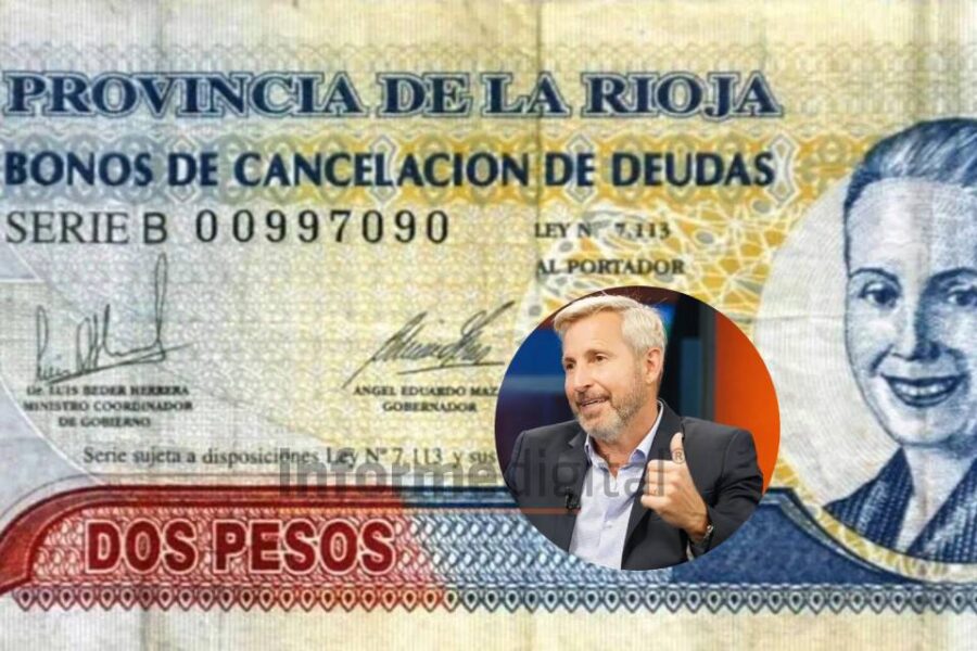 Frigerio dijo que no imprimirá cuasimonedas