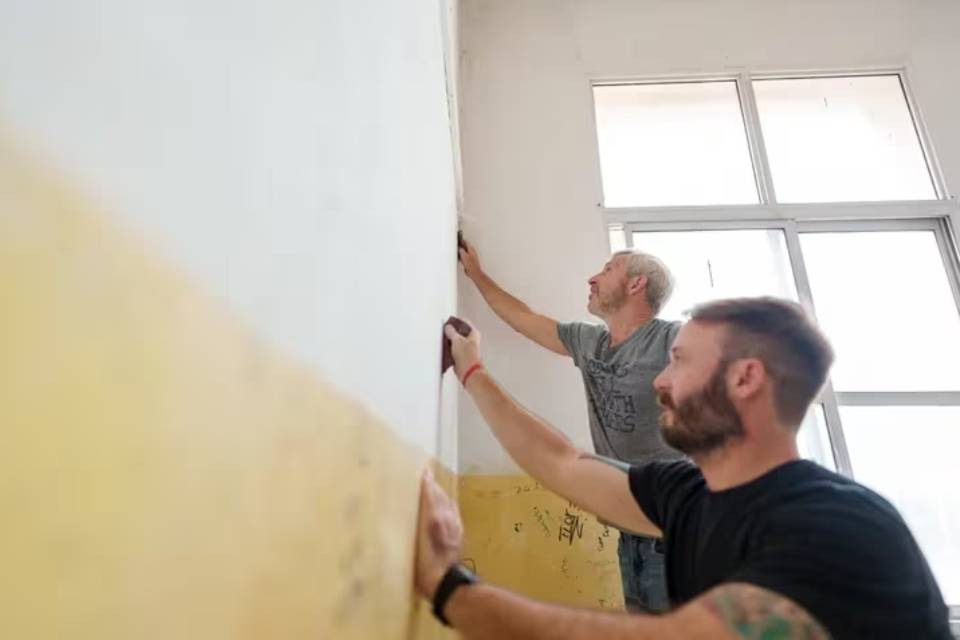 Tras convocar a vecinos, Rogelio Frigerio reparó escuelas con un grupo de voluntarios en Entre Ríos