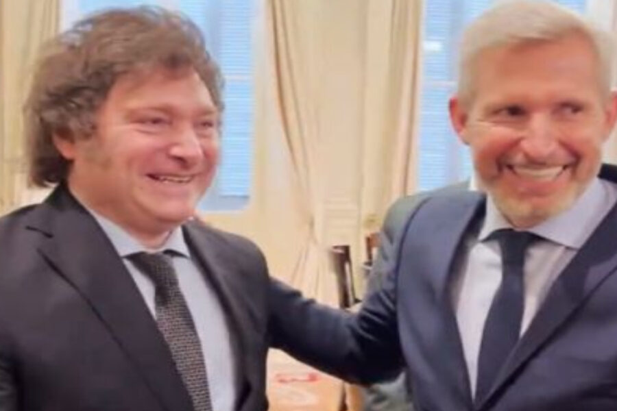 Frigerio evita el choque directo con Milei