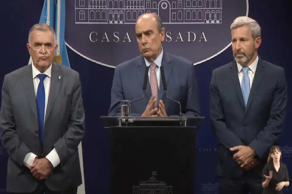 (Mención a Frigerio) Francos, luego de la reunión con gobernadores: “La ley Bases se discutirá con menos artículos”