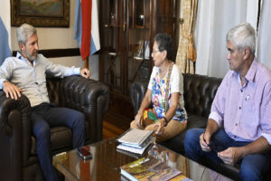 Frigerio continúa reuniéndose con intendentes por obras