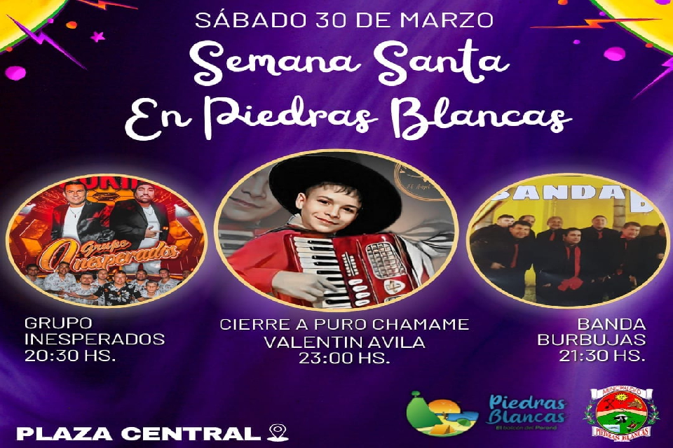 Semana Santa se disfruta en Piedras Blancas