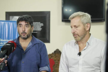 El apoyo de Fuertes a Frigerio por su reclamo ante Nación