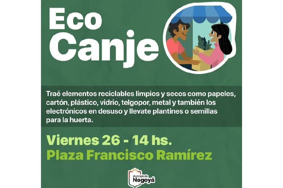 Eco Canje en la Plaza San Ramón