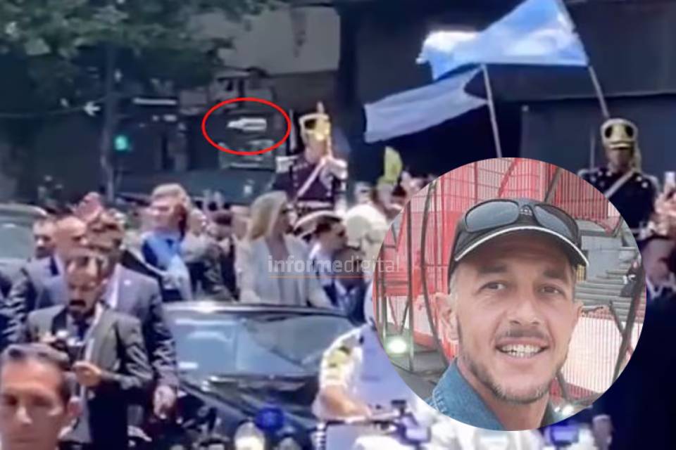 Condenaron al entrerriano que le tiró un botellazo a Milei