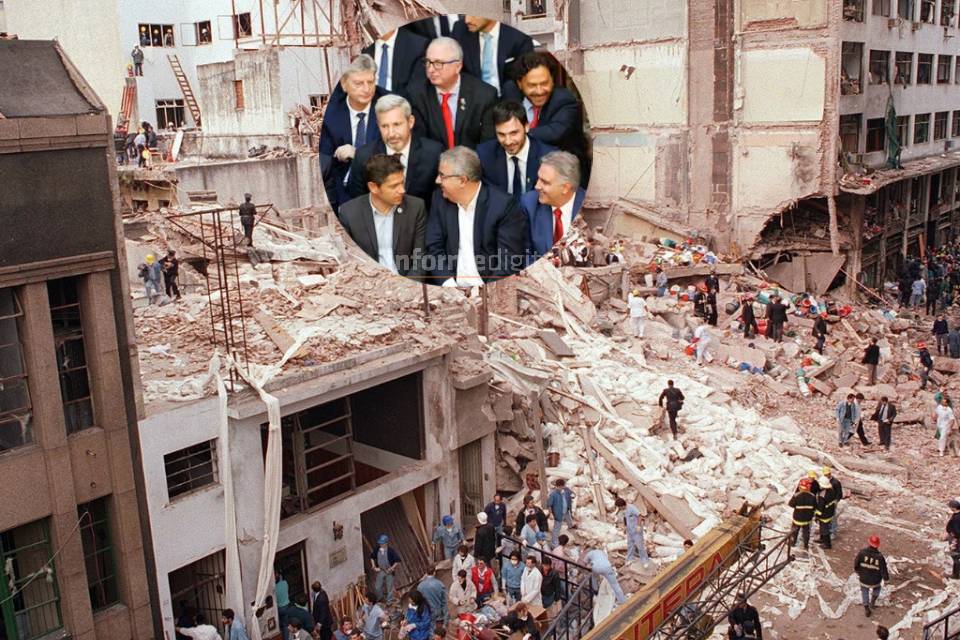 Frigerio con sus pares a 30 años del atentado a la AMIA