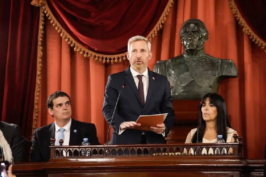 El balance de Frigerio en el primer semestre