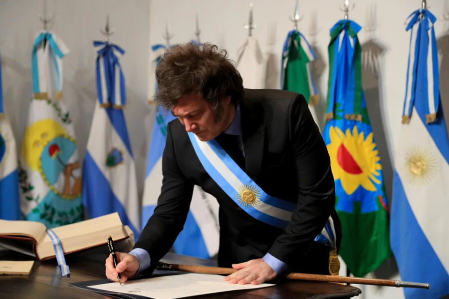 ¿Qué dijo Milei sobre los gobernadores que no firmaron el Pacto de Mayo?